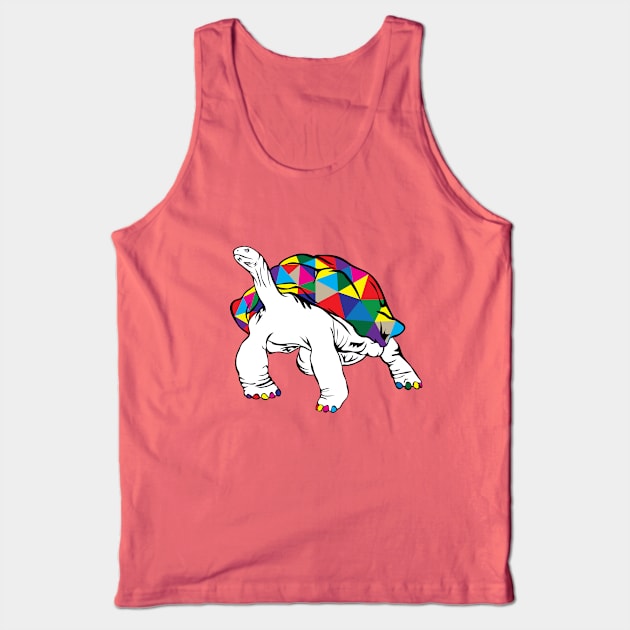 Rainbow Turtle Tank Top by martinussumbaji